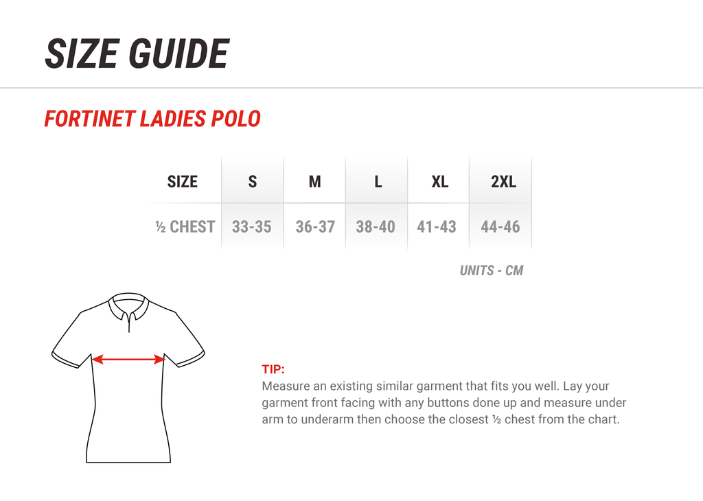 Fortinet Ladies Polo