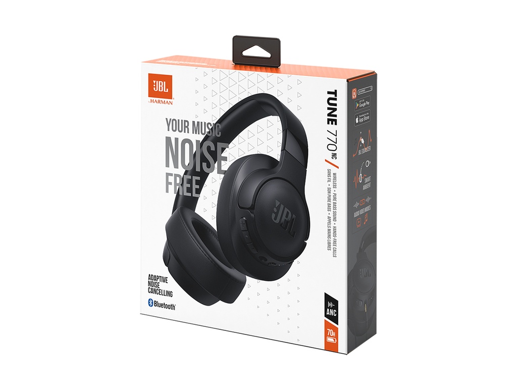 Fortinet JBL Tune 770NC Headphones - Black
