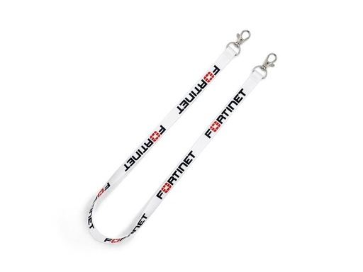 [FT102] Fortinet Double Hook Lanyard w/o Breakaway